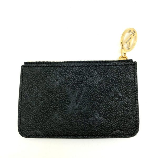 imgrc0099661003 Louis Vuitton Card Case Porto Carte Romy Empreinte Black