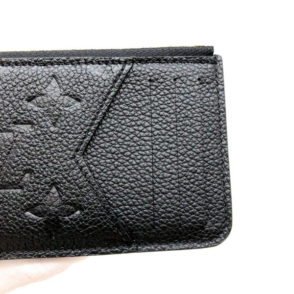 imgrc0099661007 Louis Vuitton Card Case Porto Carte Romy Empreinte Black