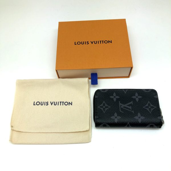 imgrc0099661065 Louis Vuitton Zippy Coin Purse Vertical Eclipse Coin Case Black