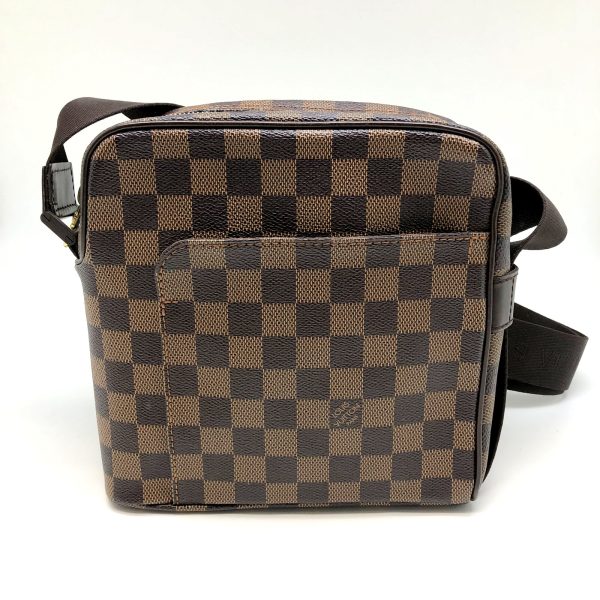 imgrc0100455433 Louis Vuitton Olaf PM Damier Shoulder Bag Brown