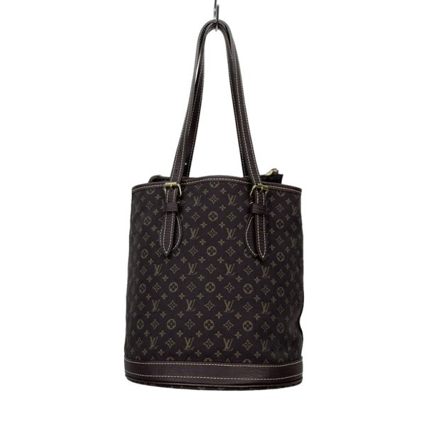 imgrc0100843718 Louis Vuitton Bucket PM Monogram Mini Canvas Tote Brown