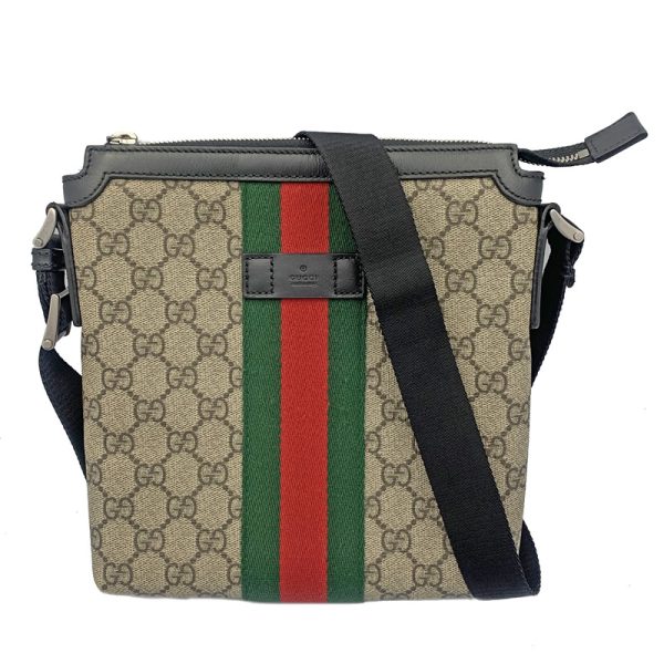 imgrc0102366047 Gucci GG Supreme Flat Messenger Bag Sherry Line