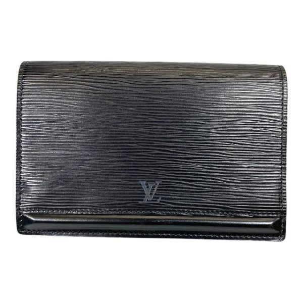 imgrc0105824968 Louis Vuitton Pochette Sainteur Epi Body Bag Waist Bag Leather Black