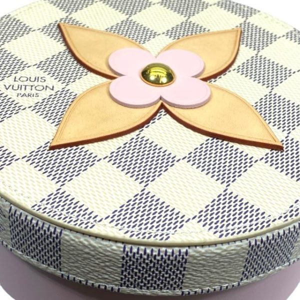 imgrc0115100871 Louis Vuitton Eugenie Box MM Jewelry Box Rose Ballerine Damier Azur