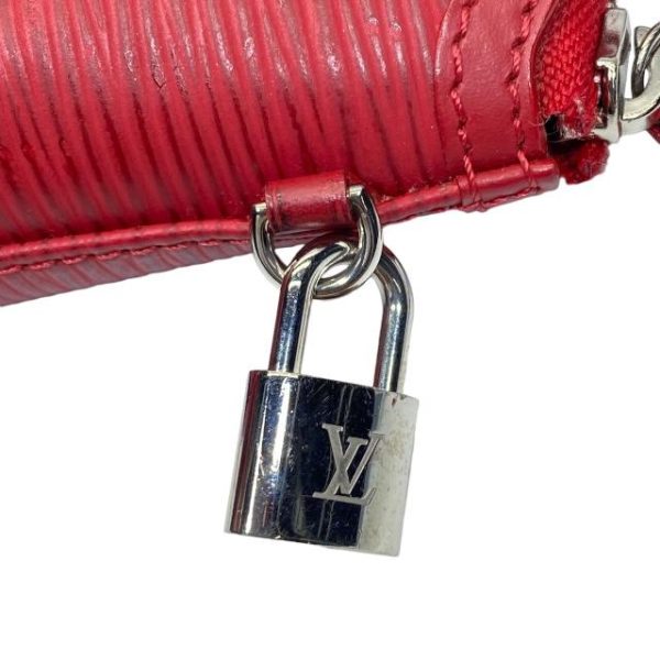 imgrc0116677825 Louis Vuitton Mini Lockit Bag Charm Keychain Epi Leather Red