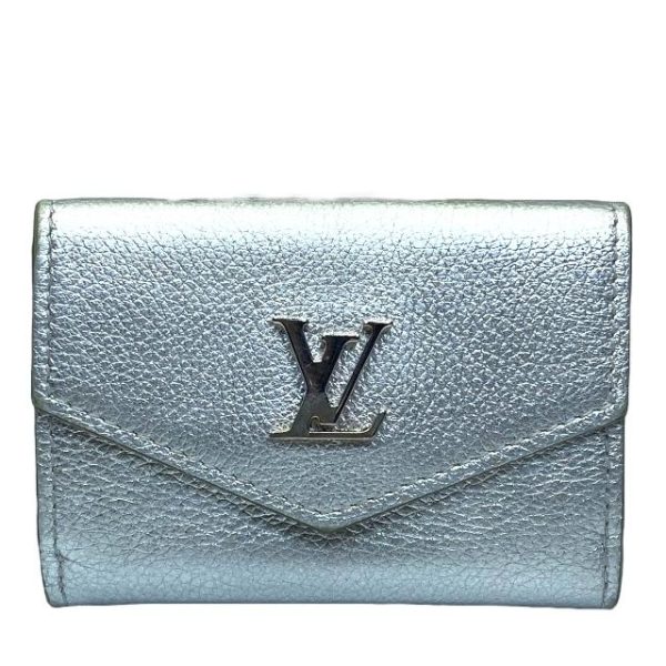 imgrc0116697255 Louis Vuitton Portefeuille Rock Mini Wallet Trifold Wallet Taurillon Leather Silver