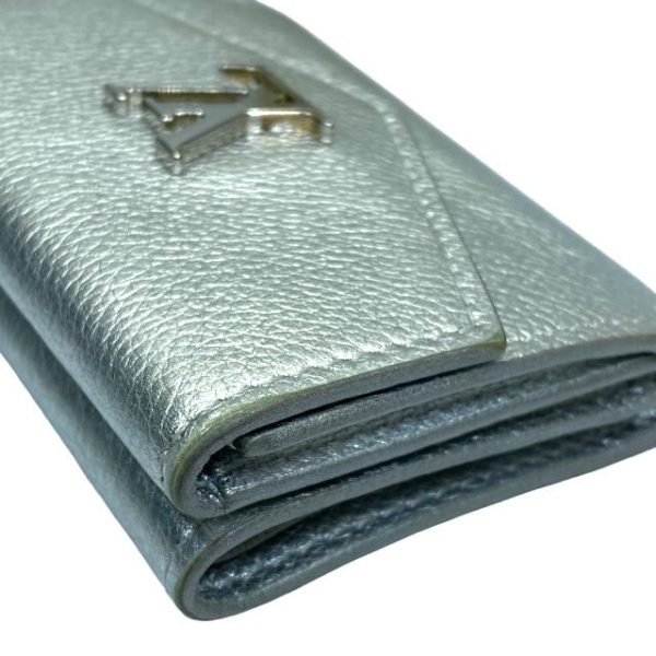 imgrc0116697257 Louis Vuitton Portefeuille Rock Mini Wallet Trifold Wallet Taurillon Leather Silver