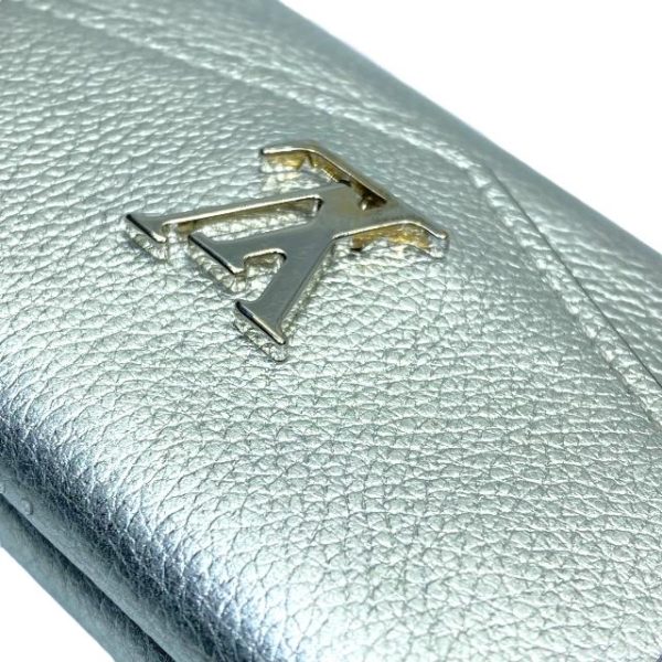 imgrc0116697258 Louis Vuitton Portefeuille Rock Mini Wallet Trifold Wallet Taurillon Leather Silver