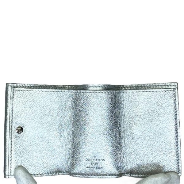 imgrc0116697263 Louis Vuitton Portefeuille Rock Mini Wallet Trifold Wallet Taurillon Leather Silver