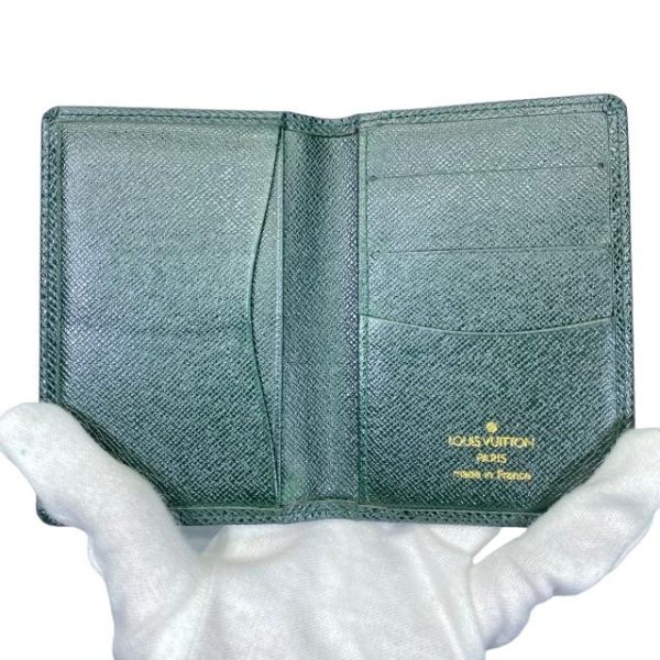 imgrc0116901837 Louis Vuitton Organizer Card Case Taiga Green