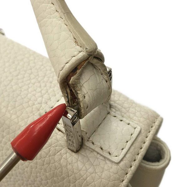 imgrc0124077047 Loewe Senda Handbag Leather White