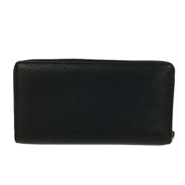 imgrc0157061964 Gucci Round Zipper Long Wallet Black