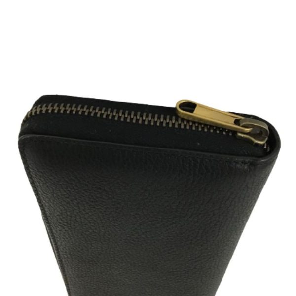 imgrc0157061967 Gucci Round Zipper Long Wallet Black