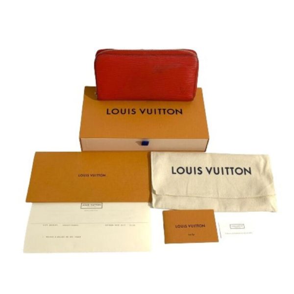 imgrc0189635187 Louis Vuitton NM Epi Zippy Wallet Round Zipper Red