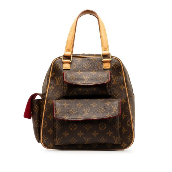 ircqqyeorrj6zw1m 1 Louis Vuitton Monogram Exantrie Brown Leather