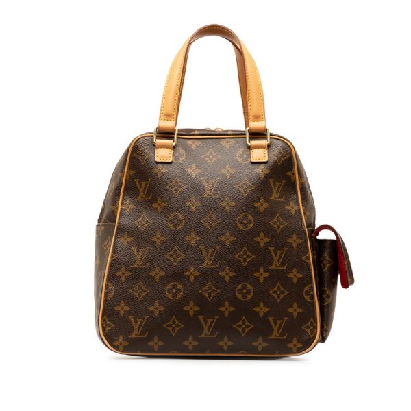 ircqqyeorrj6zw1m 3 Louis Vuitton Monogram Exantrie Brown Leather