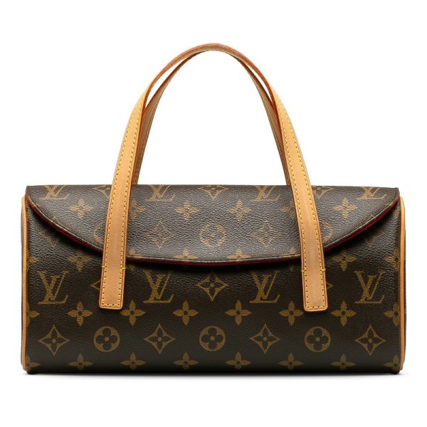 iwvisdny8r19zpfl 1 Louis Vuitton Monogram Sonatine Handbag M51902 Brown