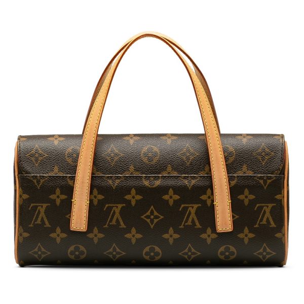 iwvisdny8r19zpfl 3 Louis Vuitton Monogram Sonatine Handbag M51902 Brown