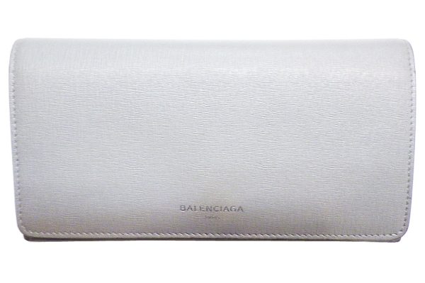 j5166 1 Balenciaga Zip Wallet Gray