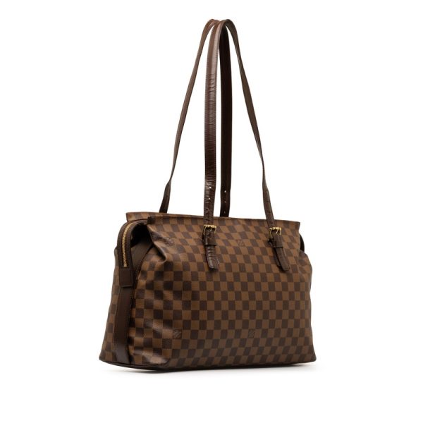 k18i2abrqx2wdqdr 2 Louis Vuitton Damier Chelsea tote shoulder bag N51119 brown