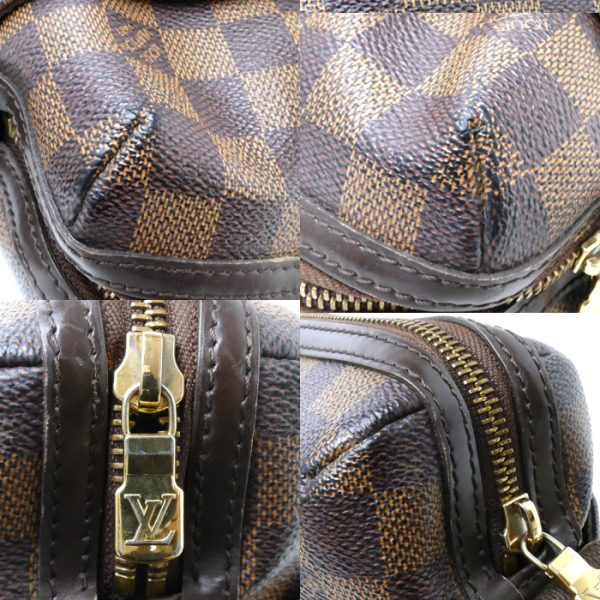 k23 1309 1 5 LOUIS VUITTON Trotter Bobur Shoulder Bag N41135 Damier Brown