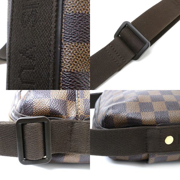 k23 1309 1 7 LOUIS VUITTON Trotter Bobur Shoulder Bag N41135 Damier Brown