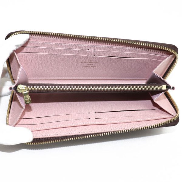 k23 2321 1 2324 LOUIS VUITTON Portefeuille Clemence Long Wallet Rose Pink