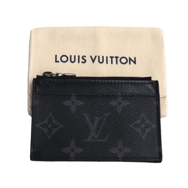 k23 2357 1 2362 LOUIS VUITTON Coin Card Holder Coin Case Eclipse Gray