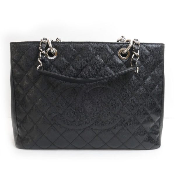 k23 2691 1 1 CHANEL Reprint Chain Tote GST Tote Bag A20995 Black