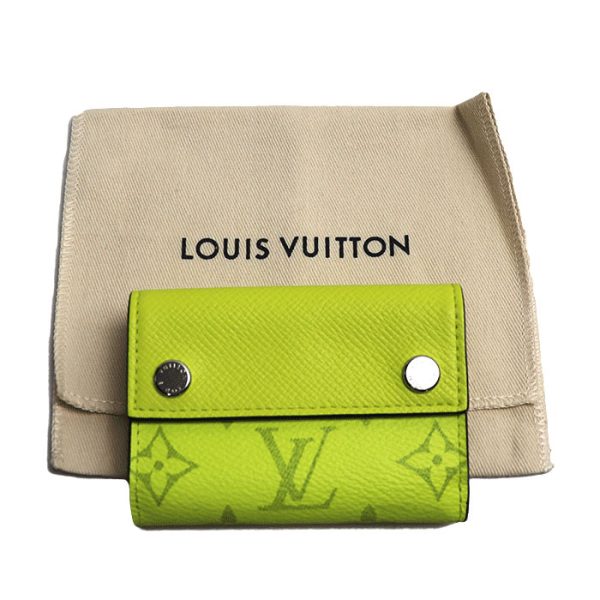 k23 2957 1 2967 LOUIS VUITTON Discovery Trifold Wallet M67629 Yellow