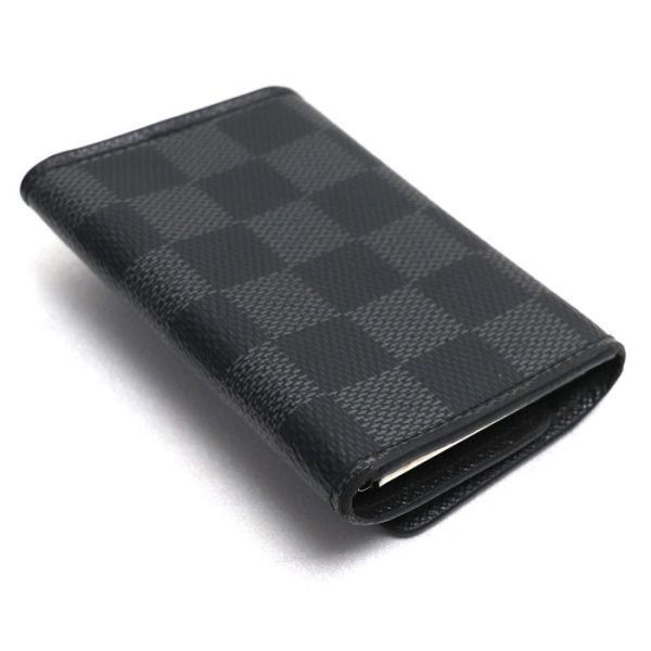 k23 3121 1 3123 LOUIS VUITTON Multicle 6 Key Case Damier Graphite