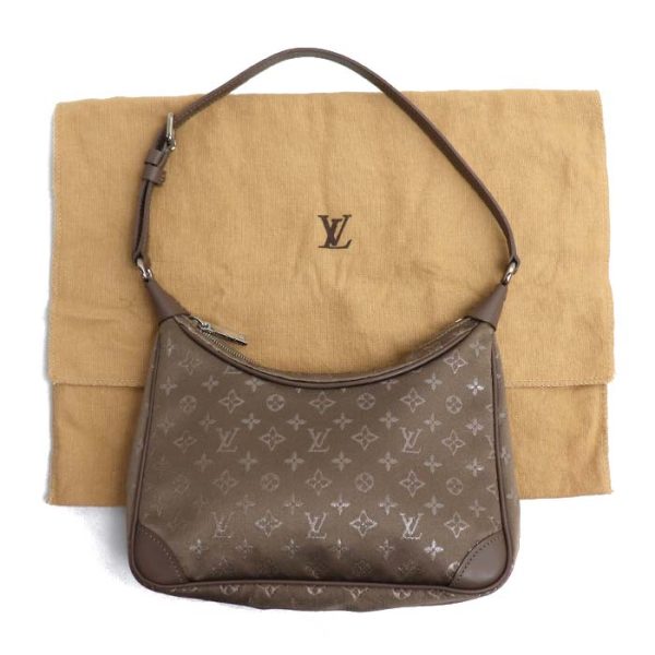 k23 3350 1 3360 LOUIS VUITTON Boulogne M92143 Monogram Satin Greige