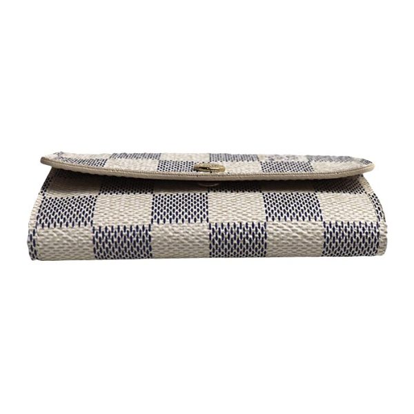 k23 3997 1 4000 LOUIS VUITTON Multicle 6 Key Case Damier Azur White