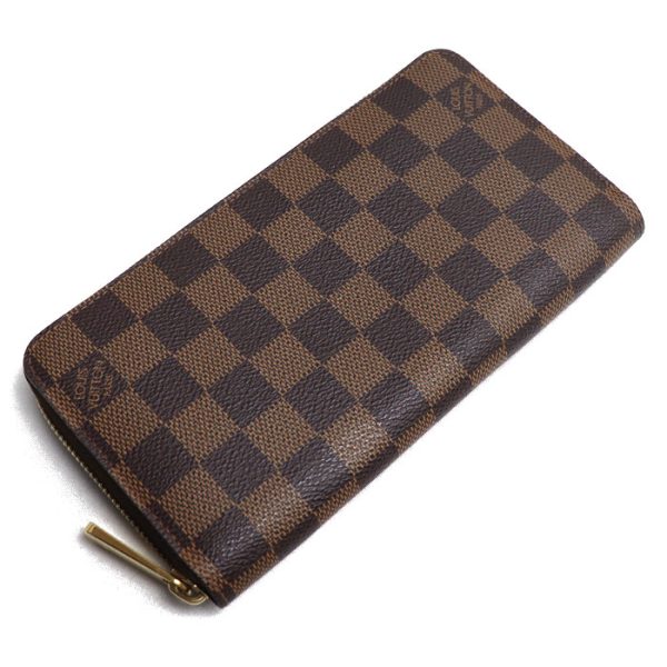 k23 4480 1 4481 LOUIS VUITTON Zippy Wallet Damier Long Wallet Brown