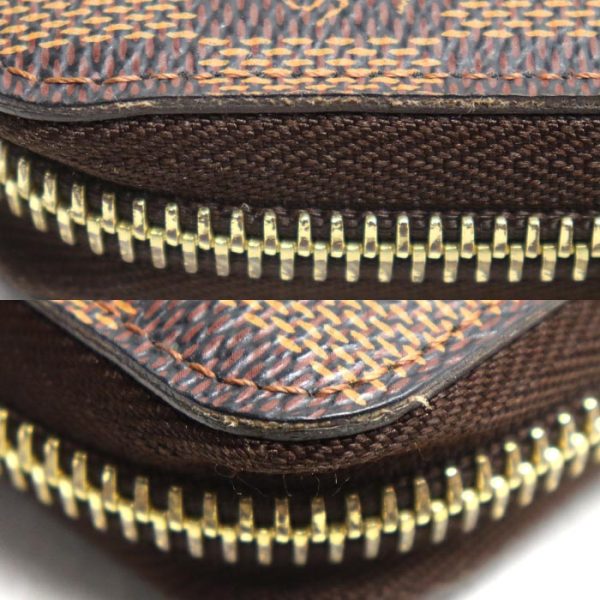 k23 4480 1 4489 LOUIS VUITTON Zippy Wallet Damier Long Wallet Brown