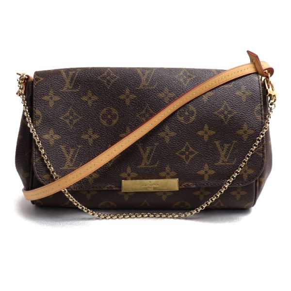 k23 4481 1 4482 LOUIS VUITTON Favorite MM Shoulder Bag Brown