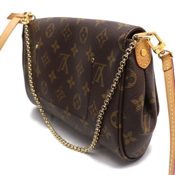 k23 4481 1 4483 LOUIS VUITTON Favorite MM Shoulder Bag Brown