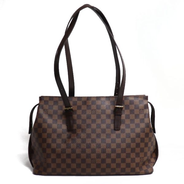 k23 564 1 565 LOUIS VUITTON Chelsea Shoulder Bag Damier Brown