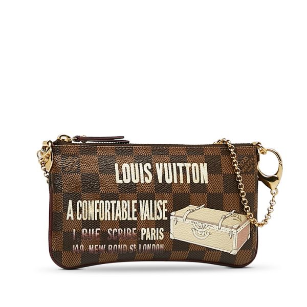 k23m7nb0neo5mw5l 2 Louis Vuitton Pochette Mila MM Chain Accessory Pouch Brown