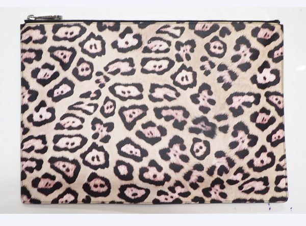 k5028 2 Givenchy PVC Leopard Clutch Bag