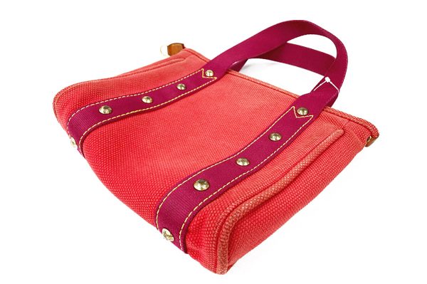 kabbt8075 4 Louis Vuitton Antigua Hippo Pm Tote Bag Red