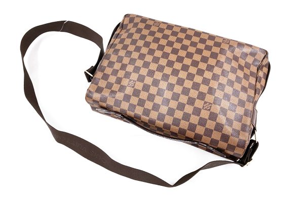 kabza7302 2 Louis Vuitton Damier Broadway Messenger Bag Brown