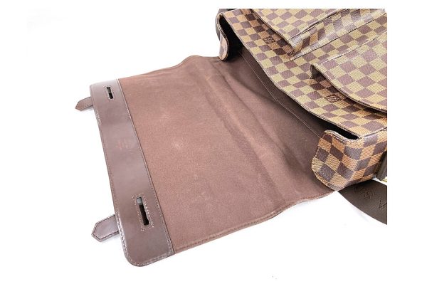 kabza7302 5 Louis Vuitton Damier Broadway Messenger Bag Brown