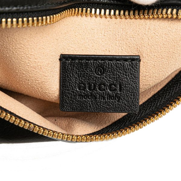 kbyavie5s195l9is 6 Gucci pouch black leather