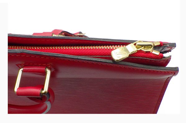 kekw7431 5 Louis Vuitton Epi Riviera Shoulder Bag Red