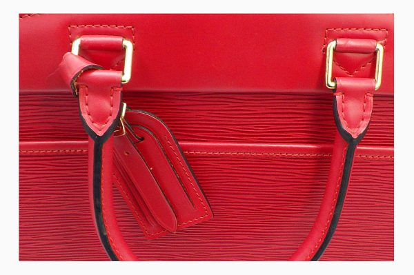 kekw7431 6 Louis Vuitton Epi Riviera Shoulder Bag Red