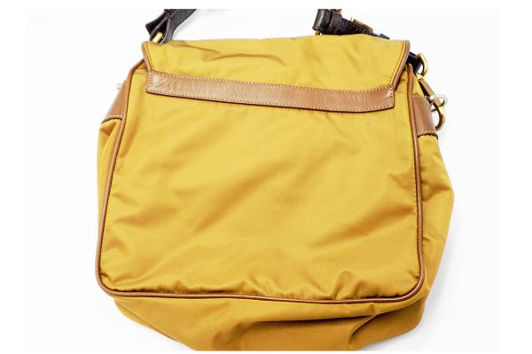 kkc6008 2 Prada Pocono Shoulder Bag Mustard