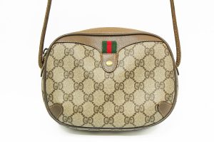 kkm0003 1 Gucci Jumbo GG Shoulder Bag Black Nylon