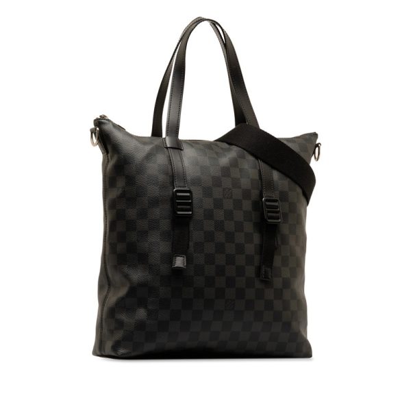 klgx057v5kz0t90u 2 Louis Vuitton Damier Graphite Skyline Shoulder Bag 2WAY Black