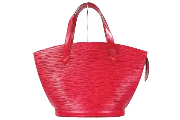 knk7625 1 Louis Vuitton Epi Saint Jacques Shoulder Bag Red